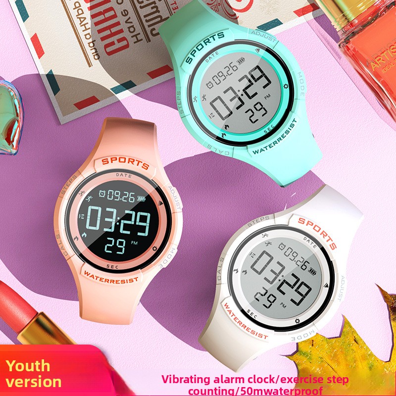 Running Watch - Новые силиконовые водонепроницаемые LED-часы 2026 года