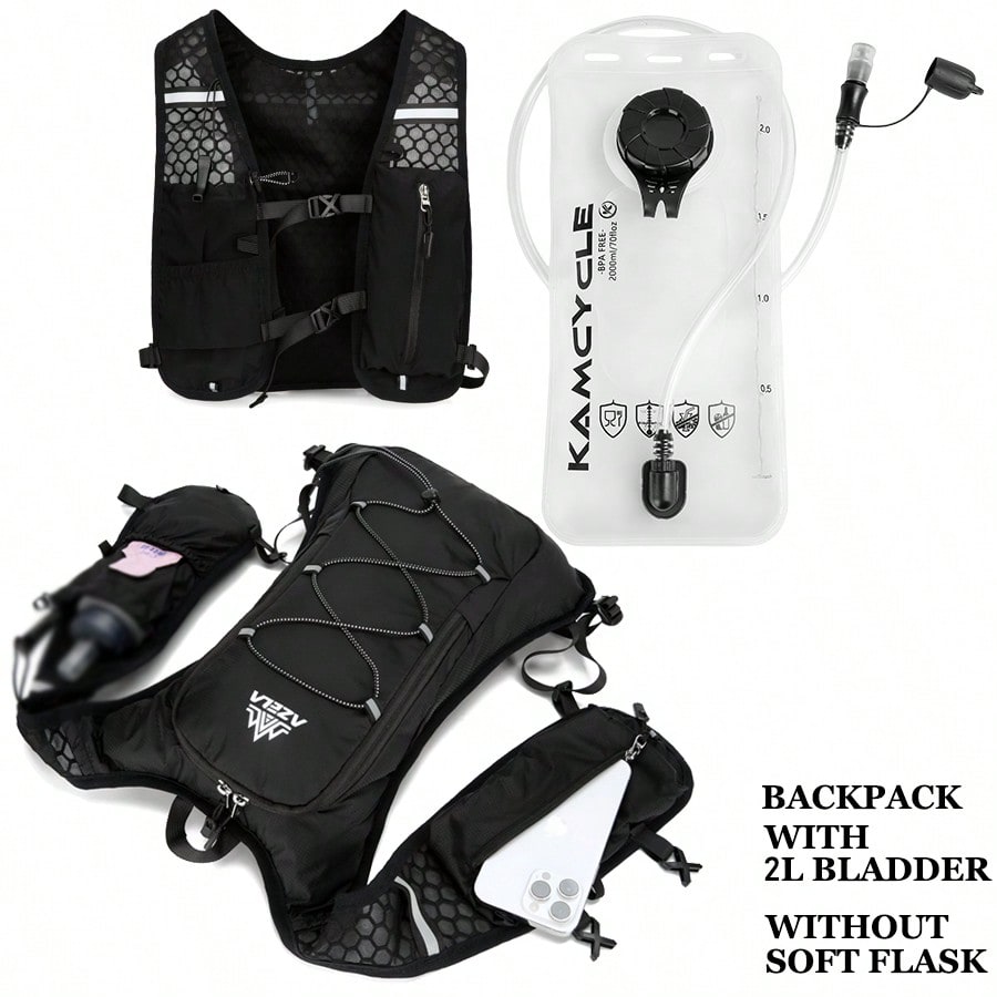Hydration Vest - 1 шт. – спортивный жилет-рюкзак для