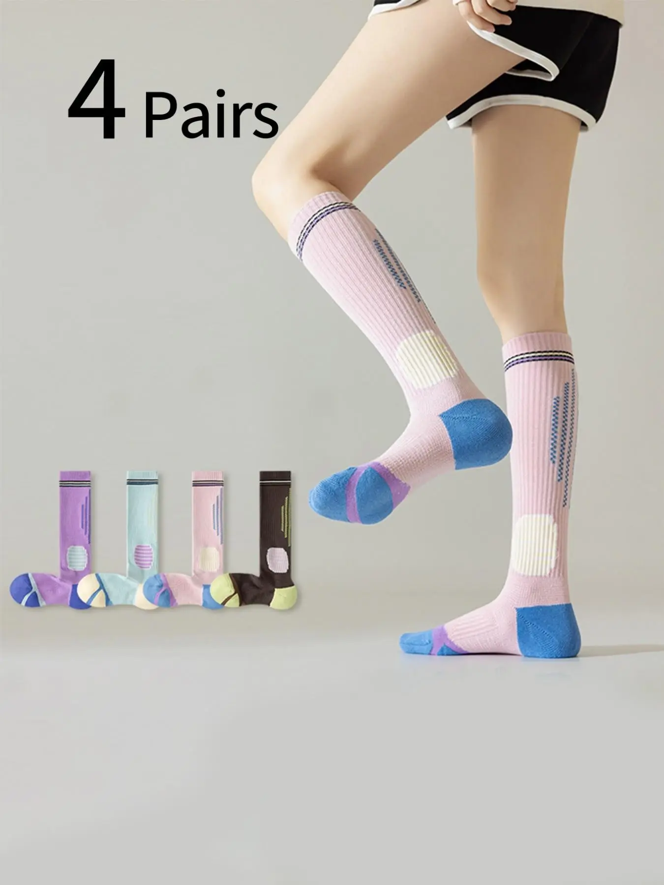 4 пары женских спортивных комп – обзор и цена Sports Socks