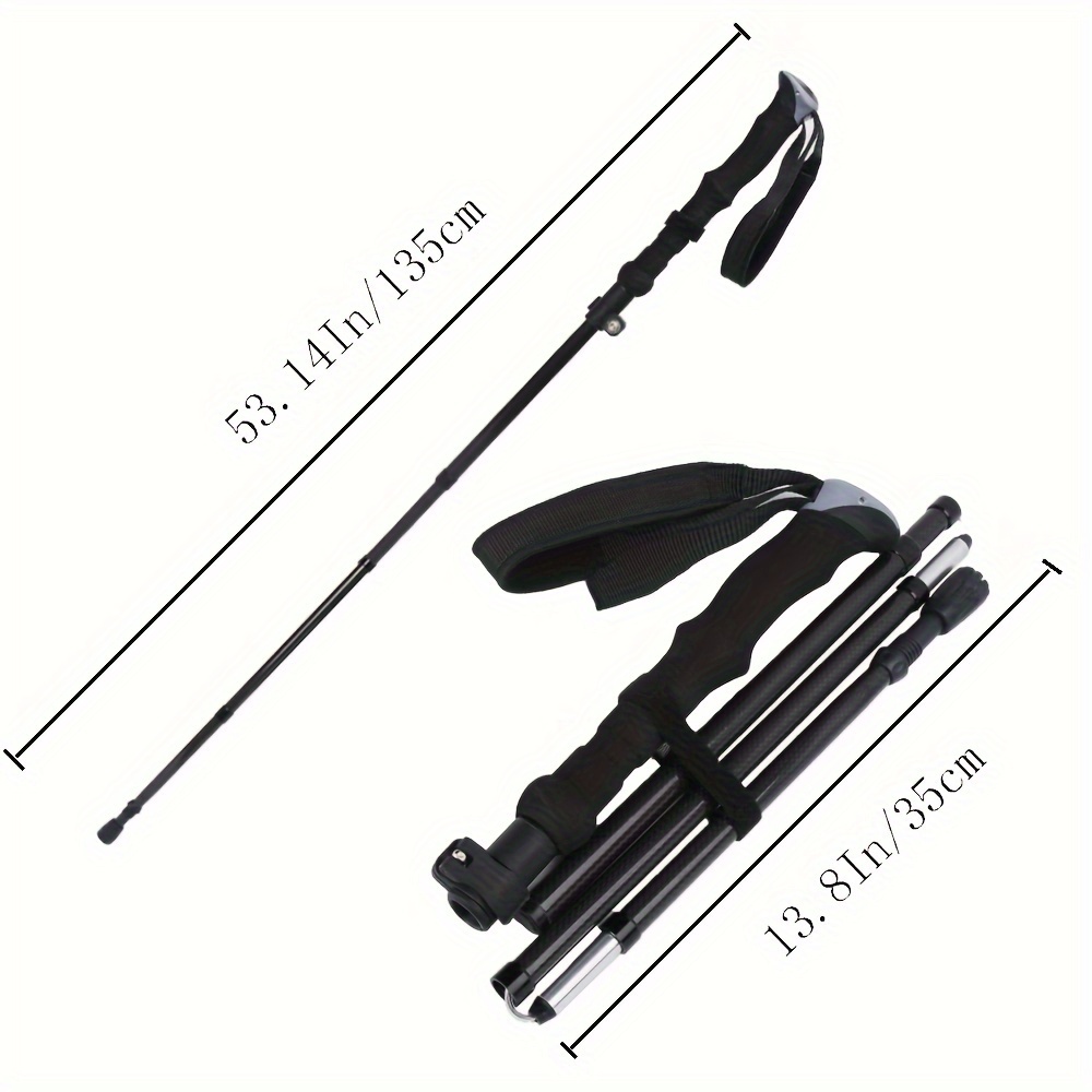 Комплект из 2 легких складных  – обзор и цена Trekking Pole Carbon