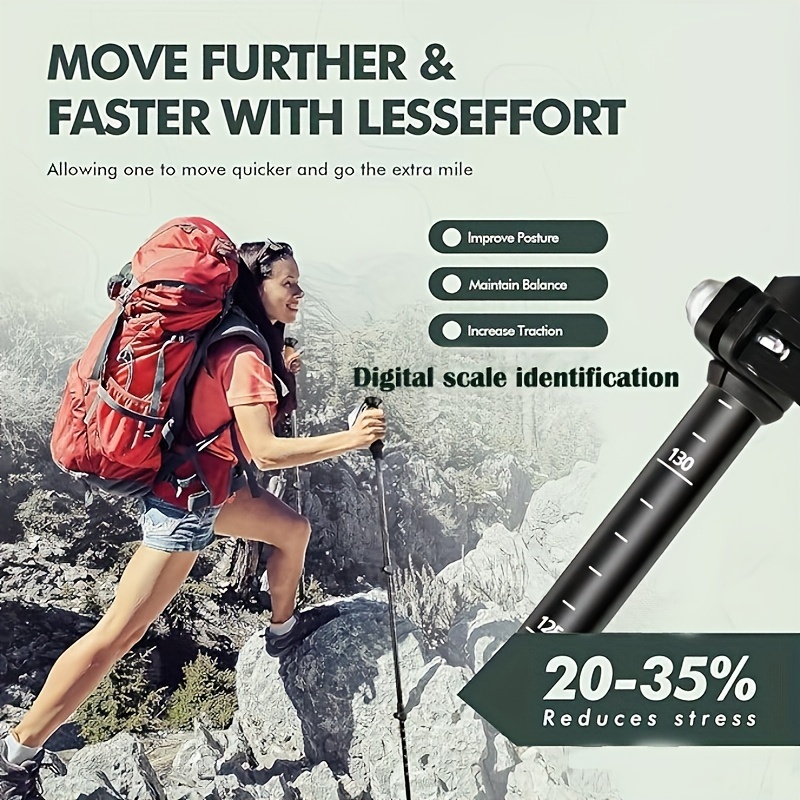 Комплект из 2 легких складных  – обзор и цена Trekking Pole Carbon