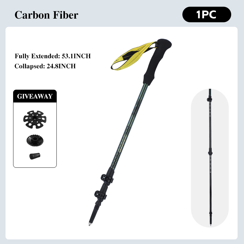 Треккинговая палка из углеродн – обзор и цена Trekking Pole Carbon