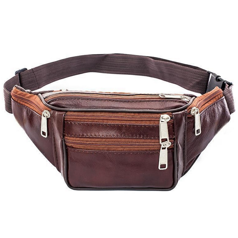 Кожаная мужская поясная нагруд – обзор и цена Running Belt